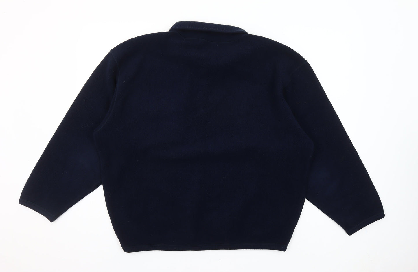 Cerruti 1881 Brothers Navy Fleece Pullover Sweatshirt Women L