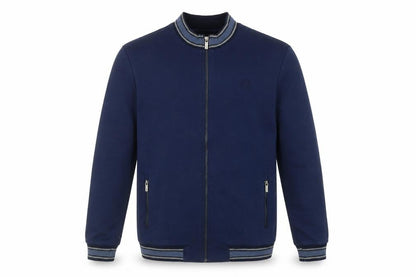 Paul Costelloe Living Men's Blue Full Zip Sweatshirt Size L