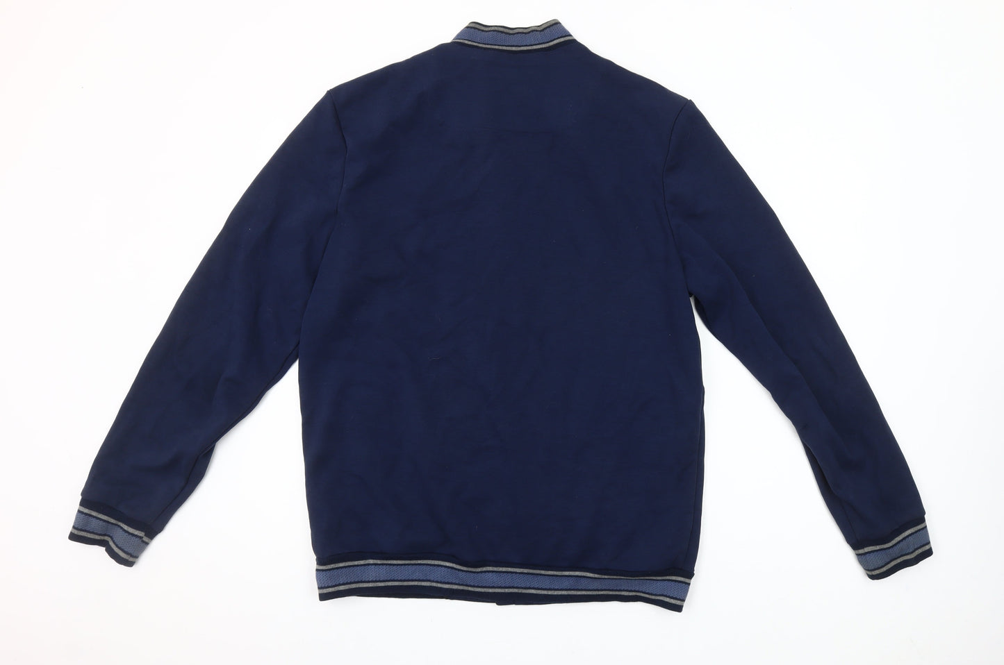 Paul Costelloe Living Men's Blue Full Zip Sweatshirt Size L