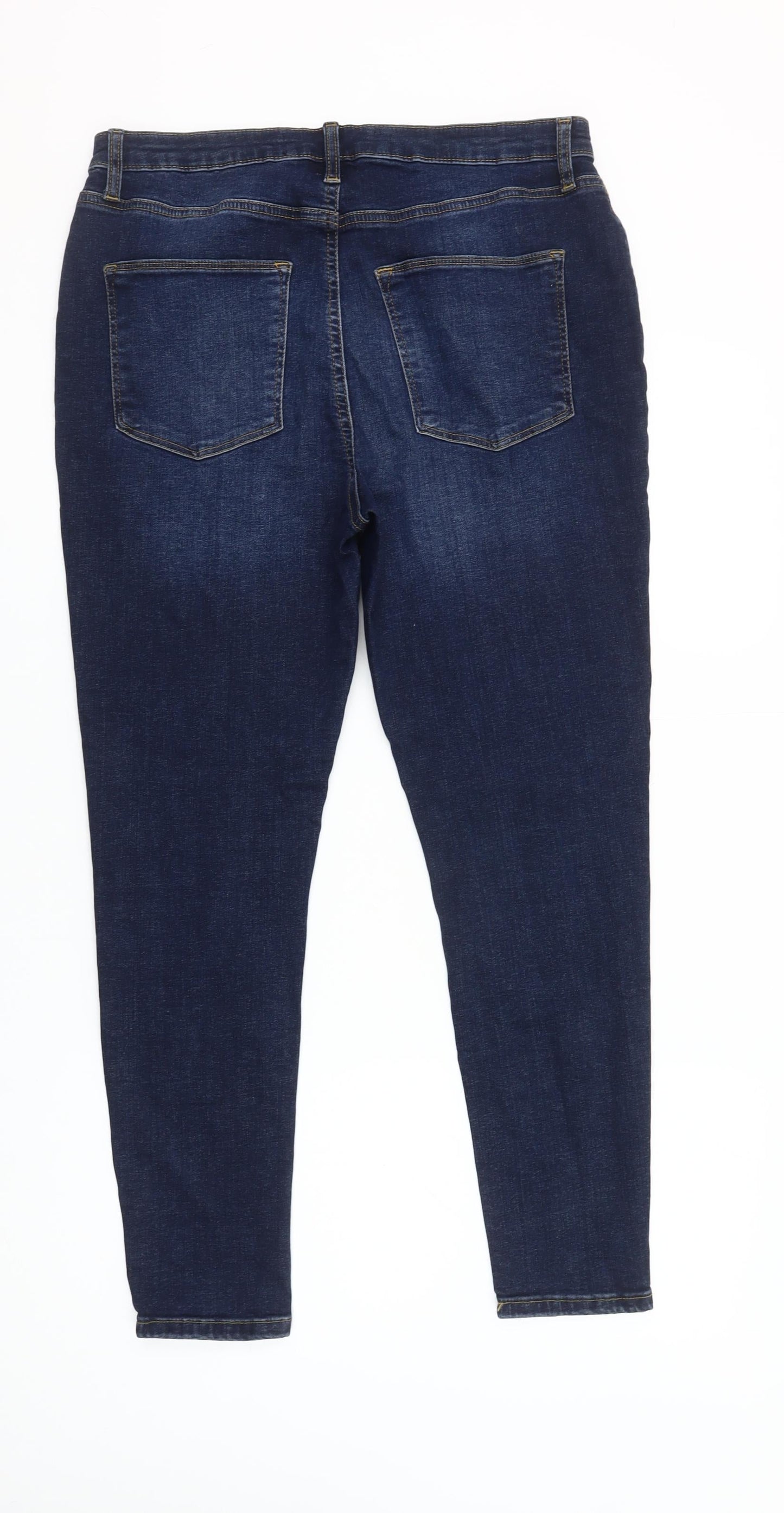Very Women’s Blue Skinny Jeans Size 27 Short Denim Stretch