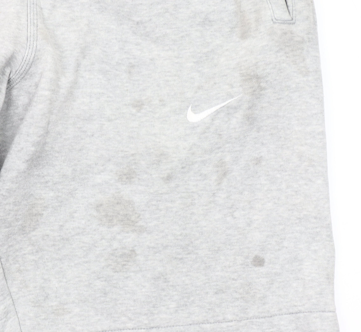 Nike Men's Grey M Sweat Shorts Casual Elastic Waist Logo