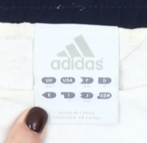 Adidas Men’s Blue Athletic Shorts L Quick Dry Gym Training Activewear