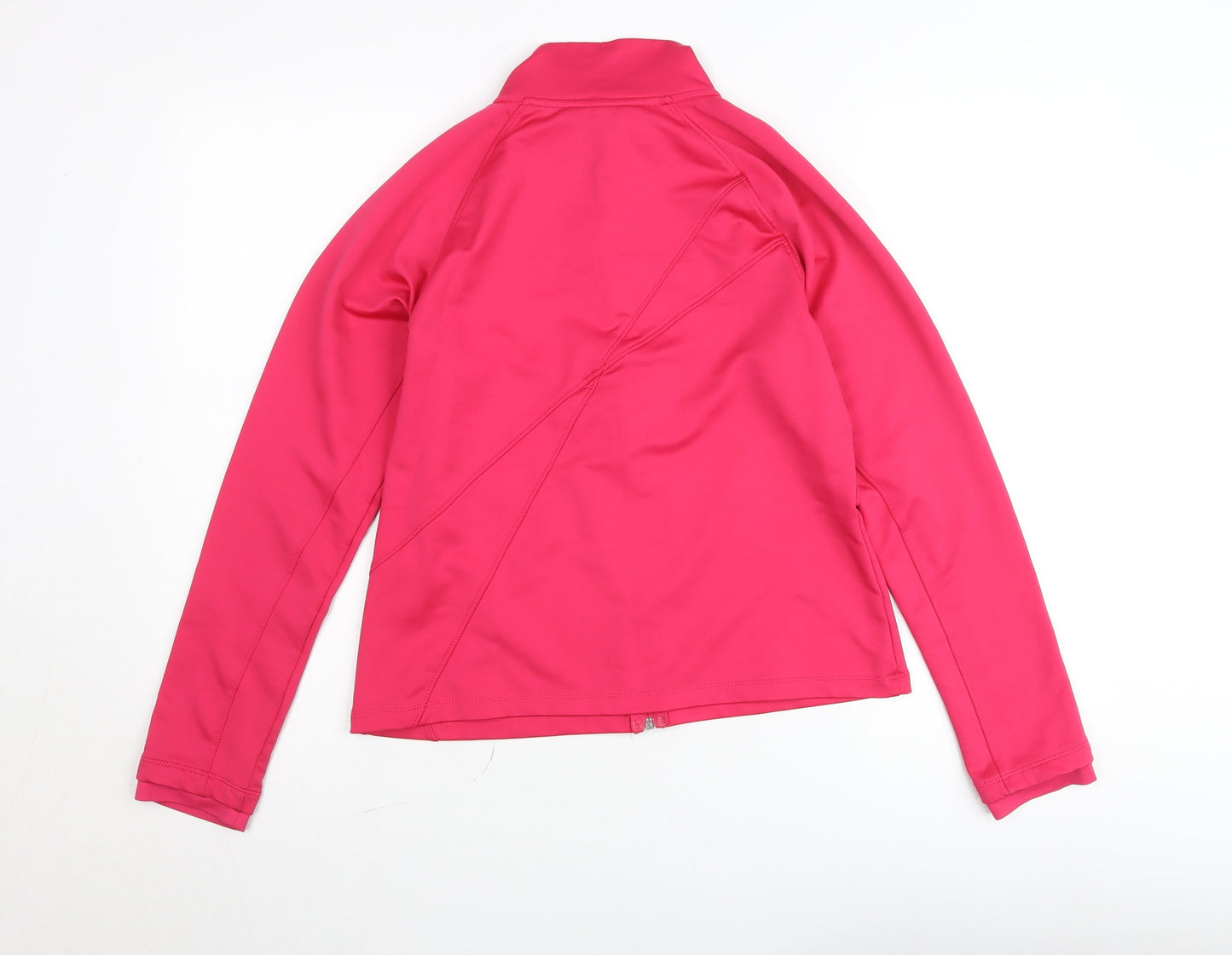 Champion Women's Pink Softshell Full Zip Track Jacket Size M