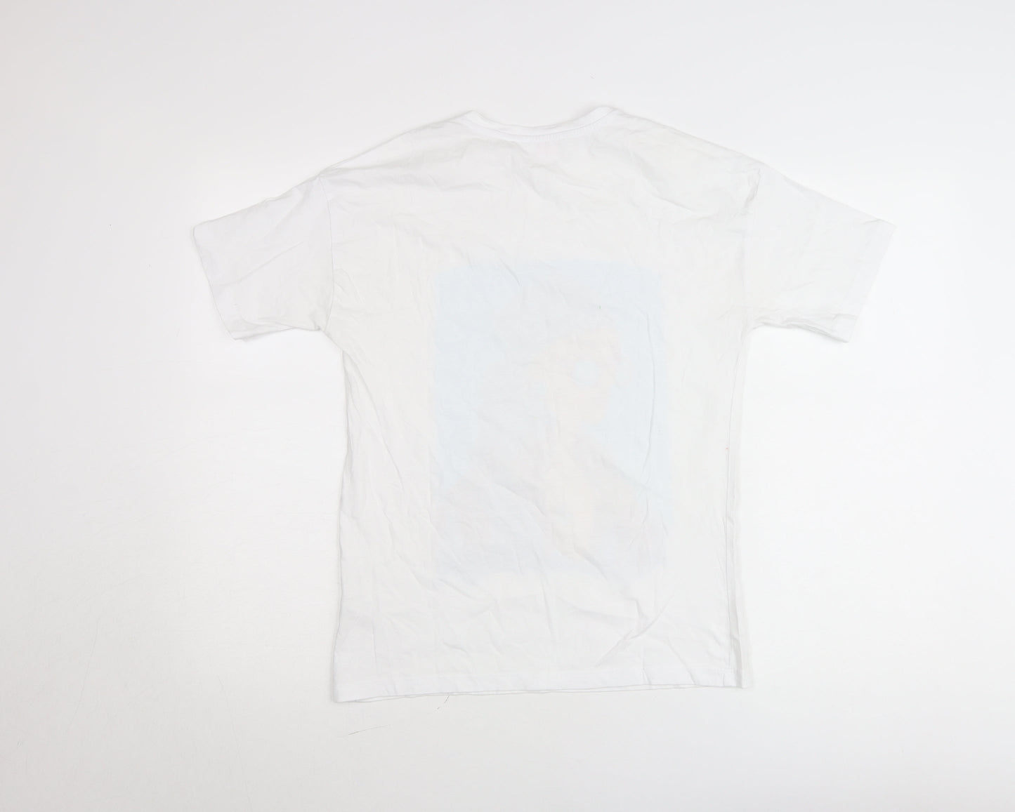 Savida Women's White Graphic T-Shirt 2XS Short Sleeve Cotton