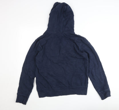 Mens UK Size L JACK & JONES Blue Pullover Hoodie