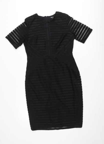 Belle Vere Women Black Size 14 Bodycon Pencil Dress