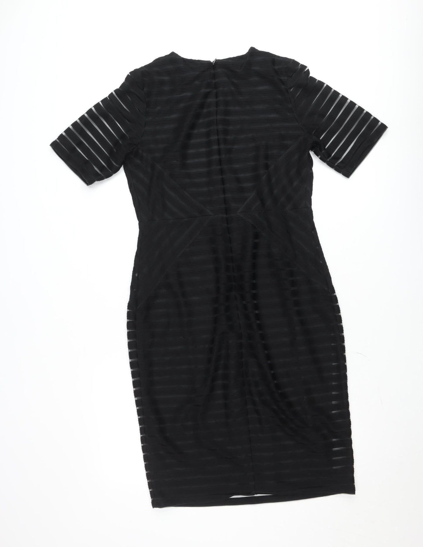 Belle Vere Women Black Size 14 Bodycon Pencil Dress