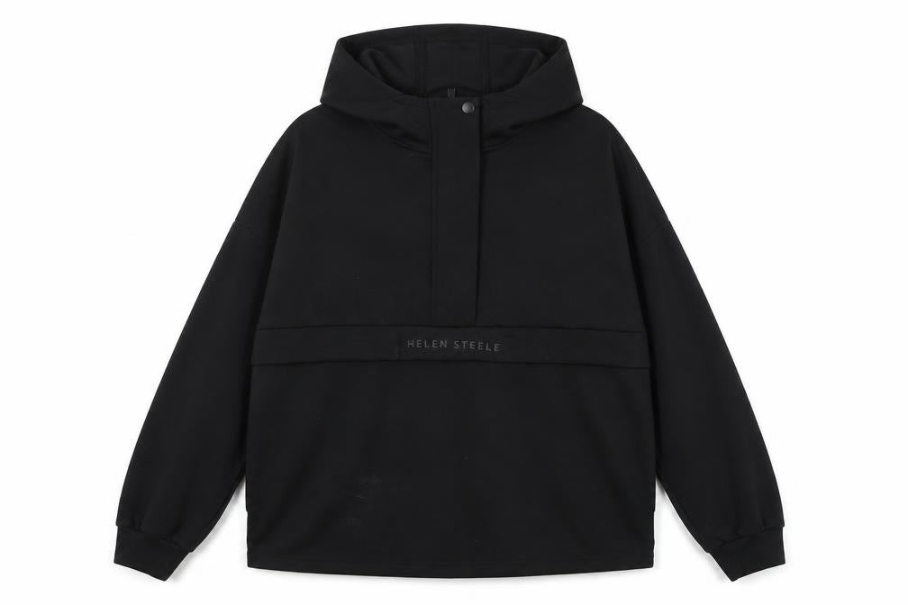 Helen Steele x Dunnes Stores Black Pullover Hoodie Women's M
