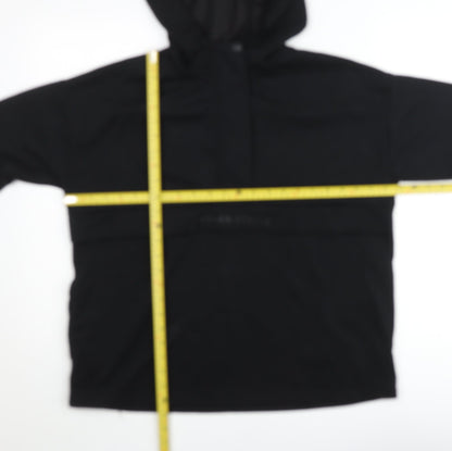 Helen Steele x Dunnes Stores Black Pullover Hoodie Women's M