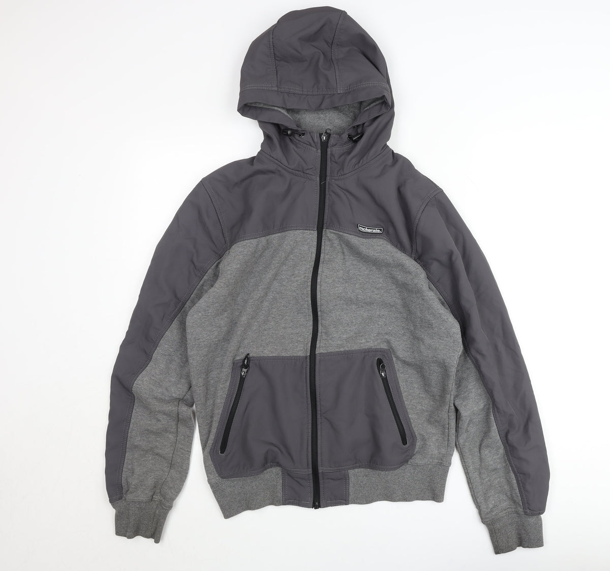 Mens UK Size M McKenzie Grey Bomber Jacket