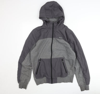 Mens UK Size M McKenzie Grey Bomber Jacket