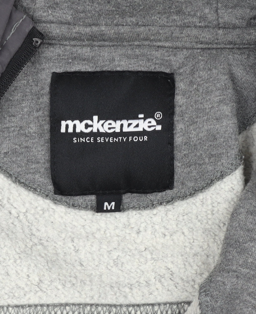 Mens UK Size M McKenzie Grey Bomber Jacket