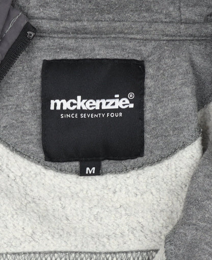 Mens UK Size M McKenzie Grey Bomber Jacket