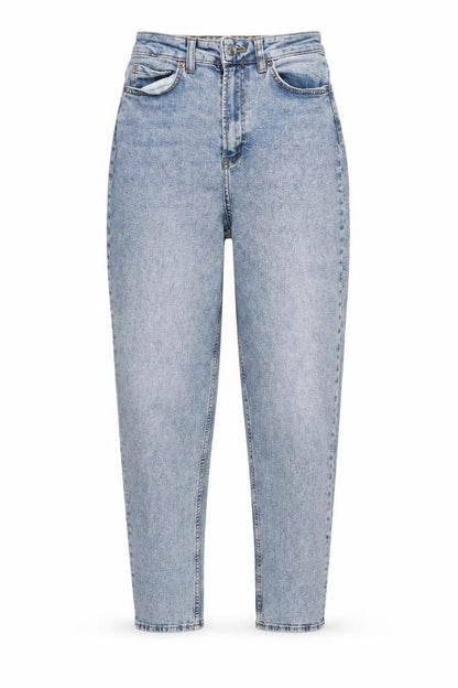 DIVIDED Womens Blue Mom Jeans Size 8 High Rise Relaxed Fit Denim