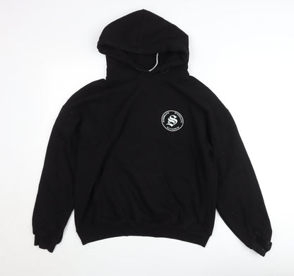 Harry Potter Slytherin Black Hoodie XL Men's Pullover Fleece