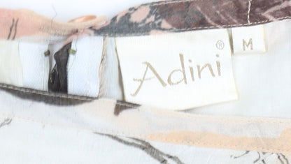 Adini Women’s Multicoloured Midi A-Line Floral Skirt Size M