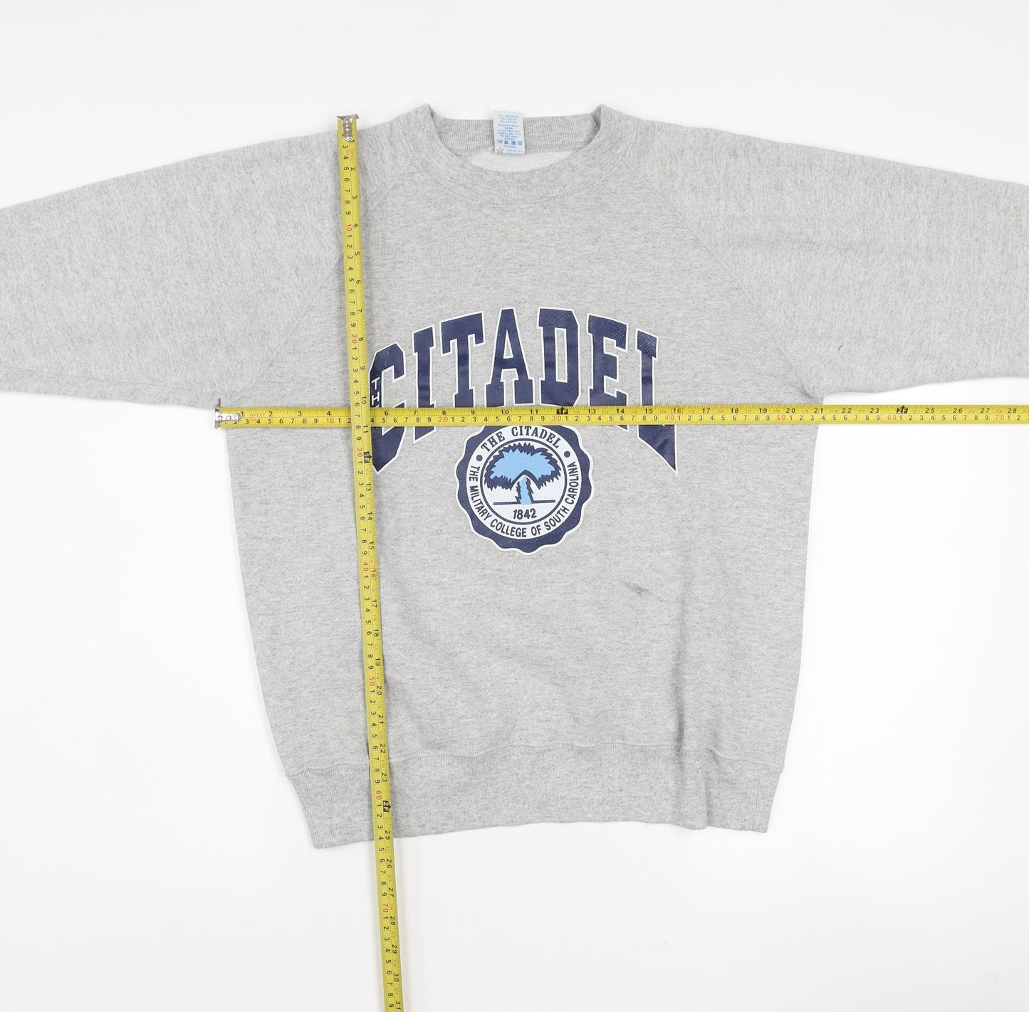 Soffe Sweats Women's Grey L Pullover Sweatshirt The Citadel Graphic