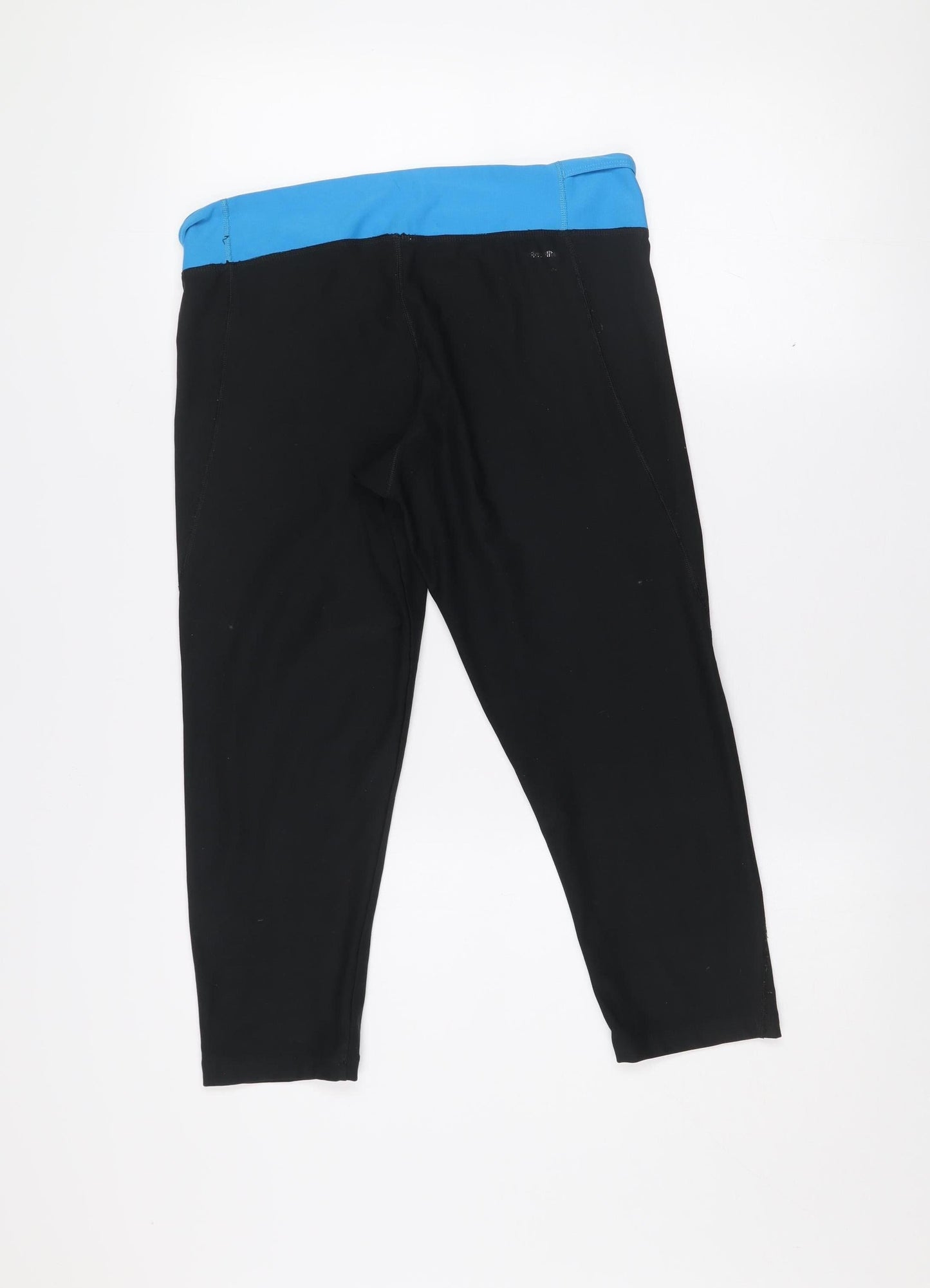 Adidas Womens Black Capri Leggings Medium Climalite Activewear
