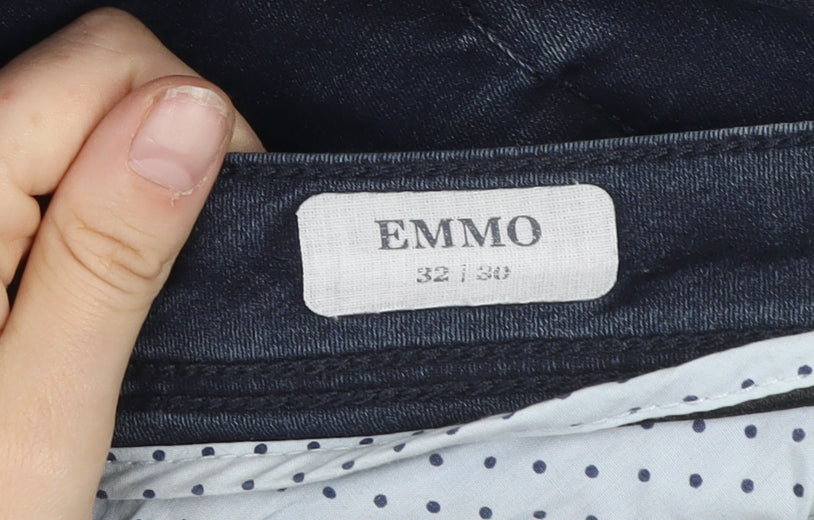 Street One Women's Blue Skinny Jeans Size 32 Regular Emmo Denim