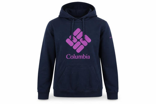 Womens UK Size S Columbia Blue Pullover Hoodie
