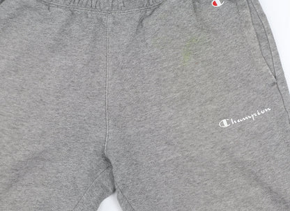 Champion Men’s Grey Medium Sweatpants Joggers Tapered Fit