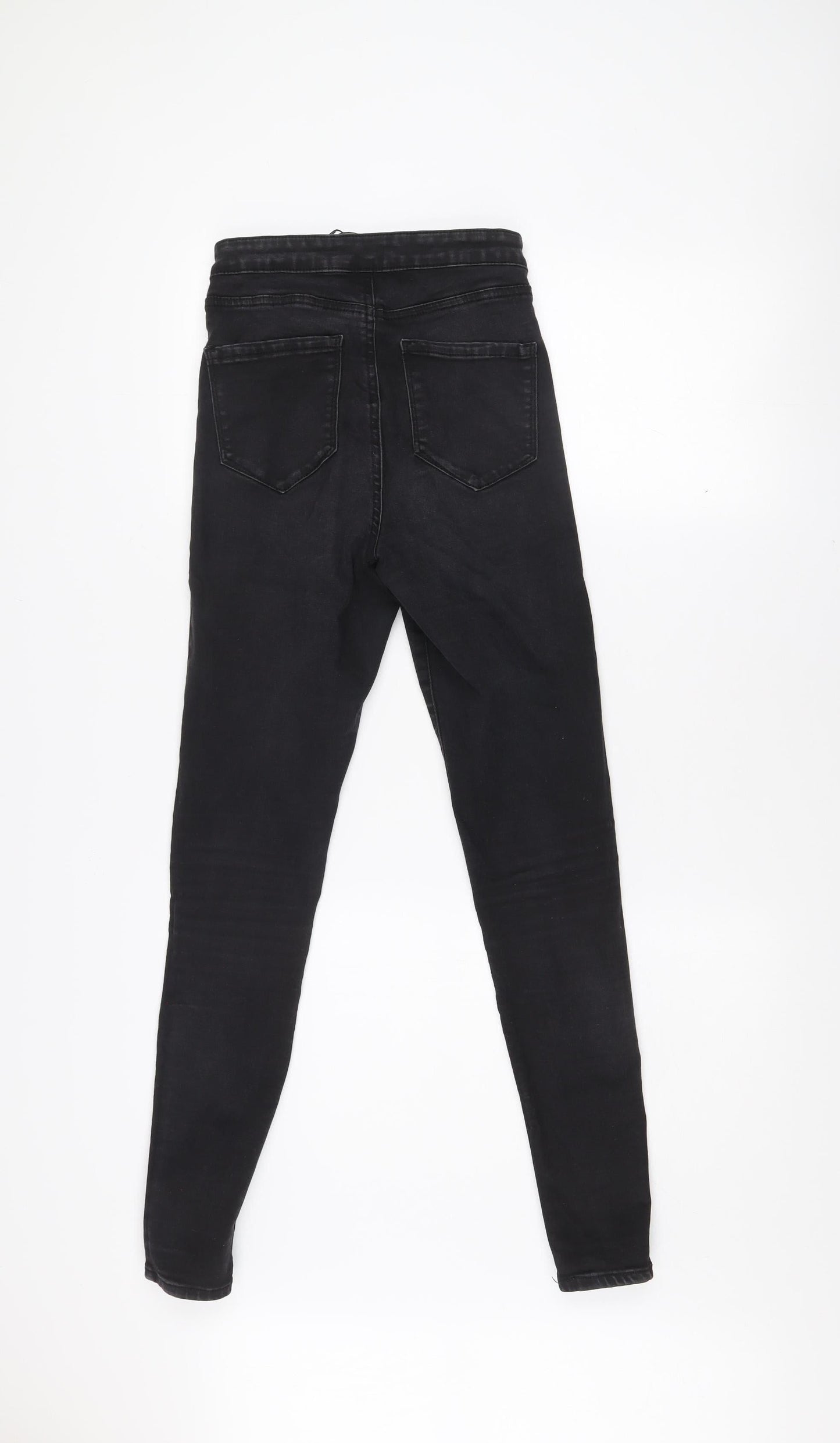 Denim & Co Womens Black Skinny Jeans Size 10 Stretch Mid Rise