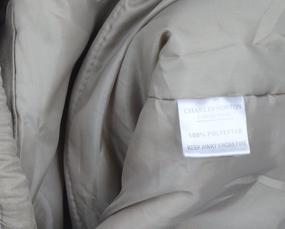 Charles Norton Men's Beige Polyester Bodywarmer Waistcoat M