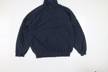 Sun & Rain Women's Blue L Lightweight 1/4 Zip Windbreaker Jacket