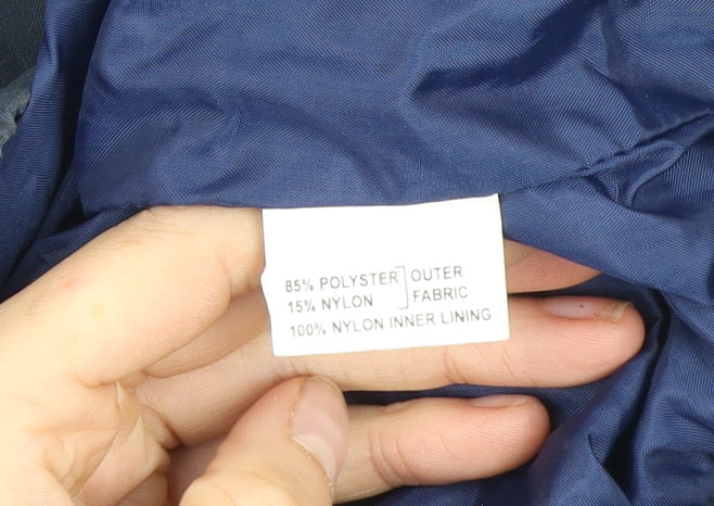 Sun & Rain Women's Blue L Lightweight 1/4 Zip Windbreaker Jacket