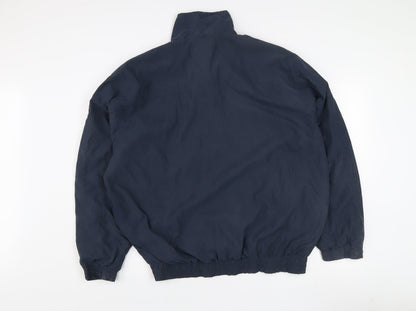 Sun & Rain Women's Blue L Lightweight 1/4 Zip Windbreaker Jacket