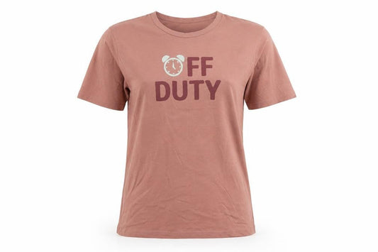 Dunnes Stores Women Brown Regular Fit Cotton Off Duty T-Shirt M