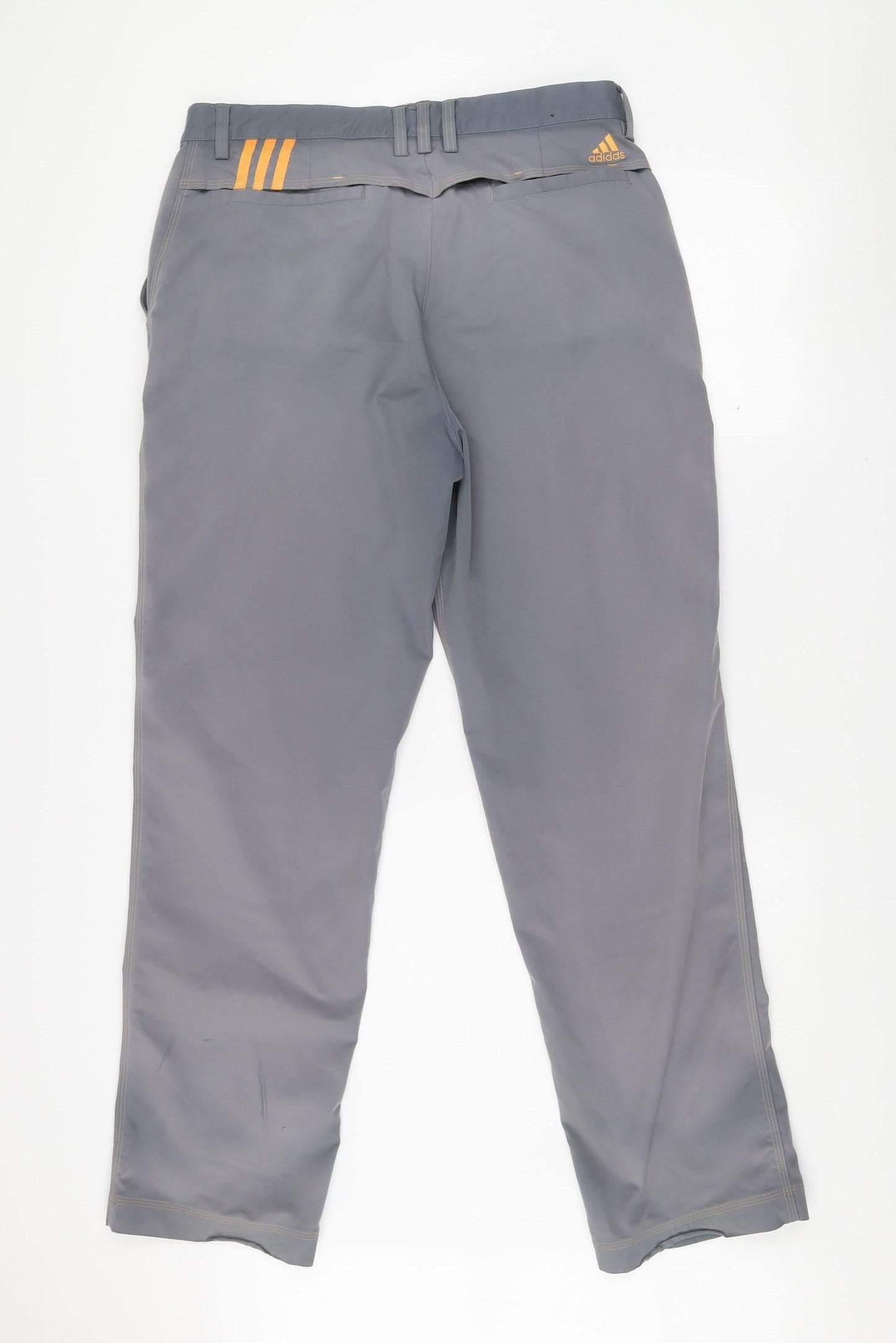 Adidas Men's Grey Stretch Golf Walking Trousers 34x32 Regular Fit