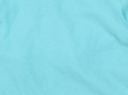 Regatta Women's Blue Fleece 1/2 Zip Pullover UK 10 Outdoor Sweatshirt