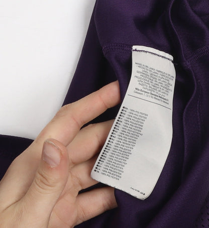 Nike Womens Purple Dri-Fit Running T-Shirt Medium