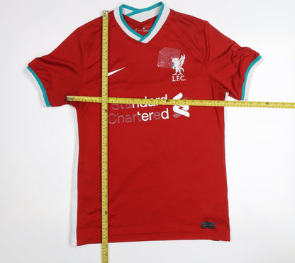 Nike Men's Red Liverpool FC Dri-FIT Short Sleeve Football Jersey M