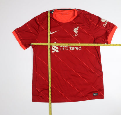 Nike Men’s Red Liverpool FC Dri-FIT Football Jersey XL