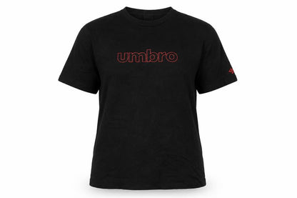 Womens UK Size XL Umbro Black Basic T-Shirt