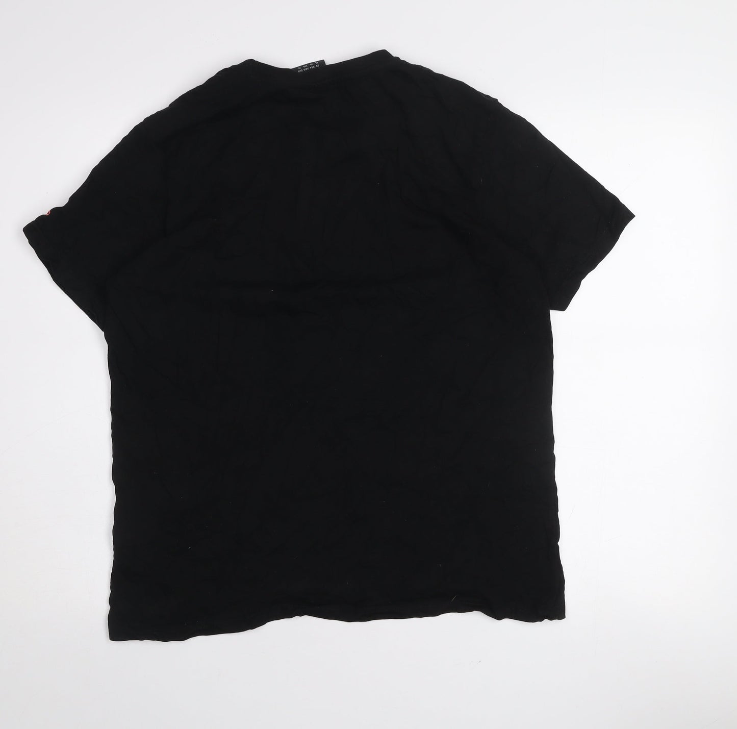 Womens UK Size XL Umbro Black Basic T-Shirt
