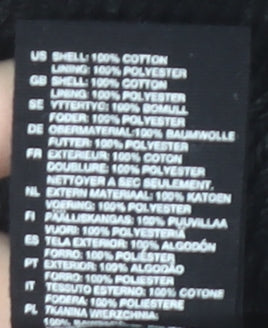 H&M Men’s Black Corduroy 38R Regular Fit Two-Button Blazer