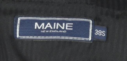 Maine New England Men's Black Corduroy Chino Trousers 38S