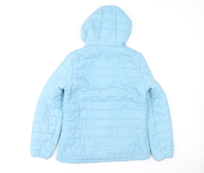 Womens UK Size 10 Peter Storm Blue Puffer Jacket