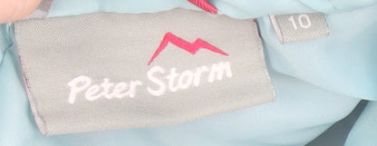 Womens UK Size 10 Peter Storm Blue Puffer Jacket