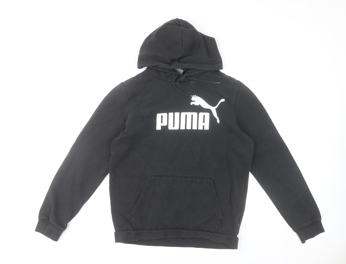Puma Women's Black Pullover Hoodie Size S Cotton Blend