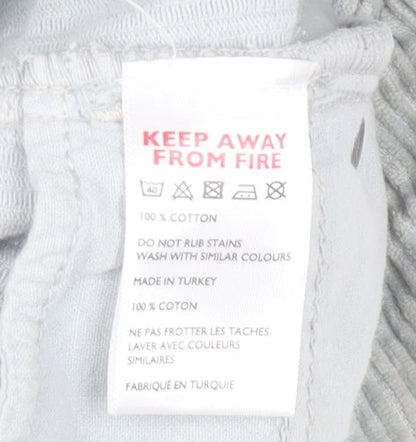 BDG Women Blue High Rise Cut-Off Corduroy Shorts Size 10