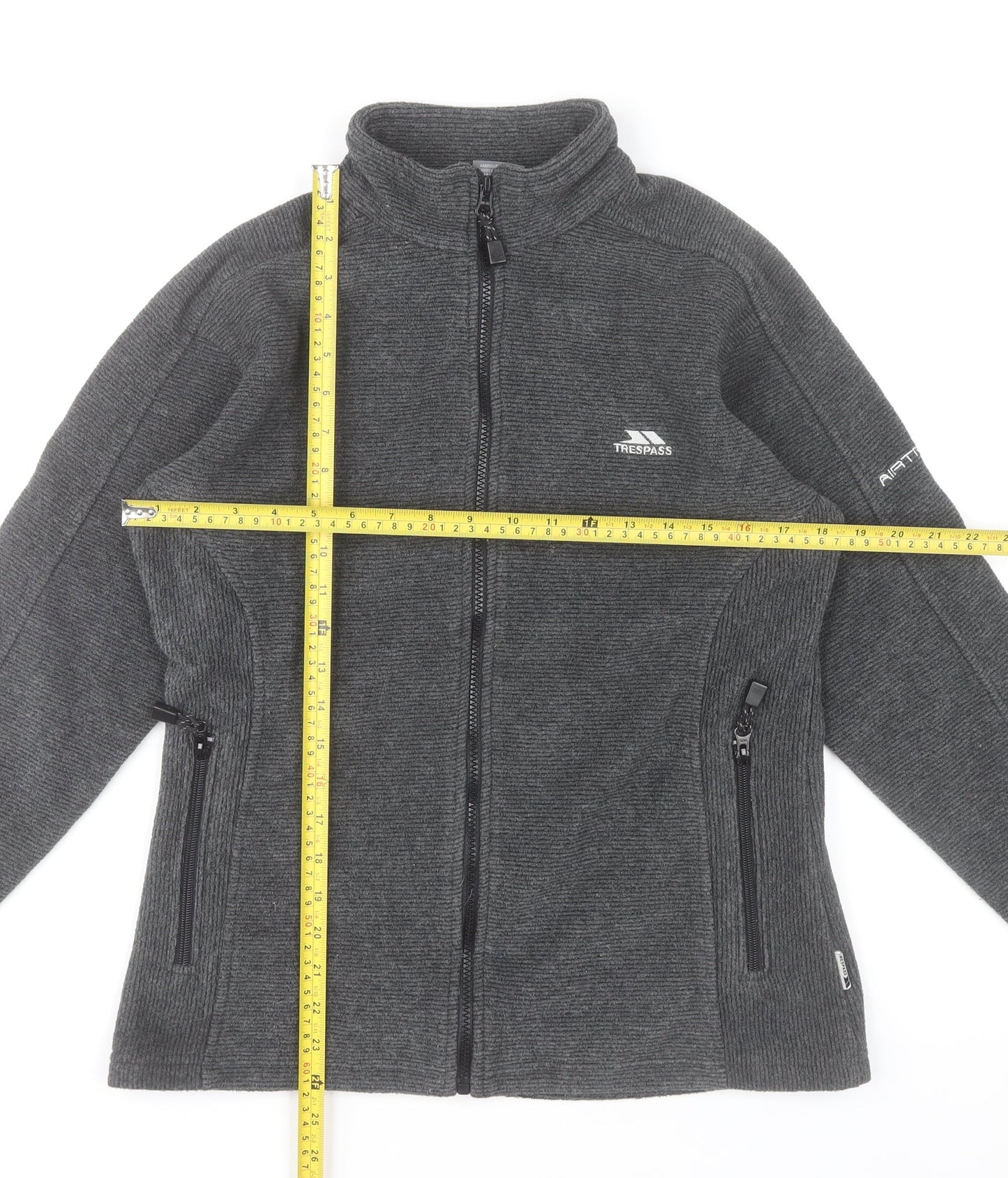 Mens UK Size S Trespass Grey Basic Jacket