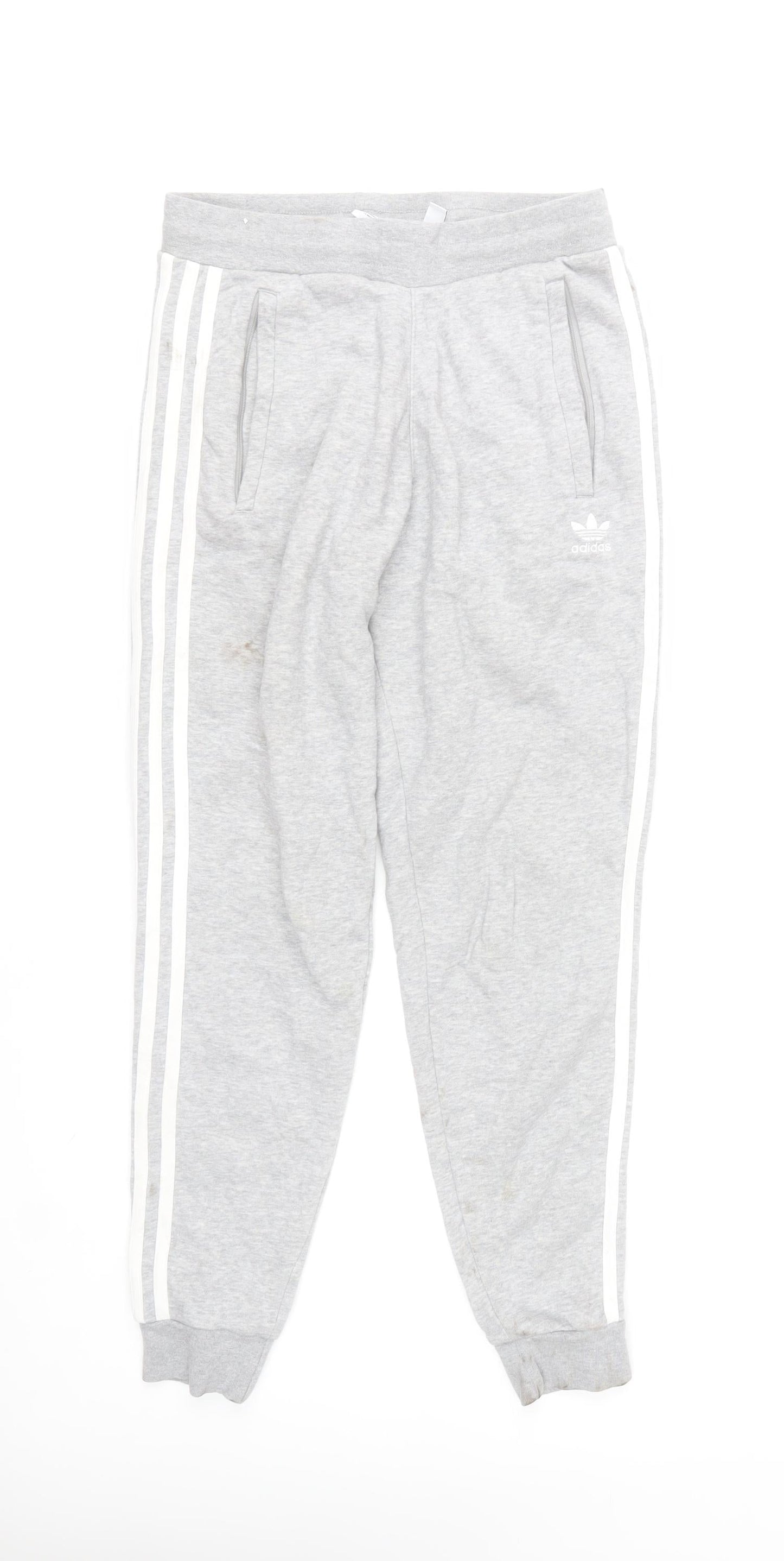 Mens UK Size S adidas Regular Fit Jogger Grey Trousers