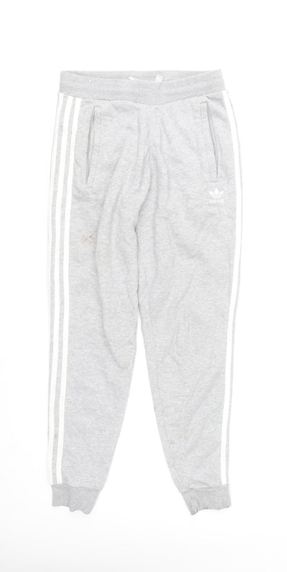 Mens UK Size S adidas Regular Fit Jogger Grey Trousers