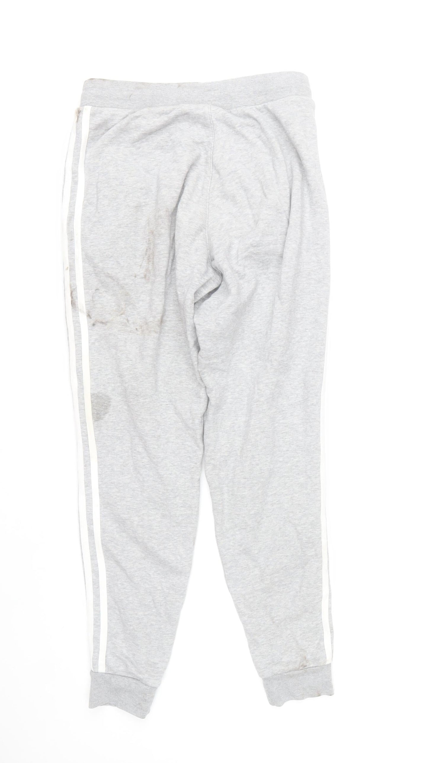 Mens UK Size S adidas Regular Fit Jogger Grey Trousers