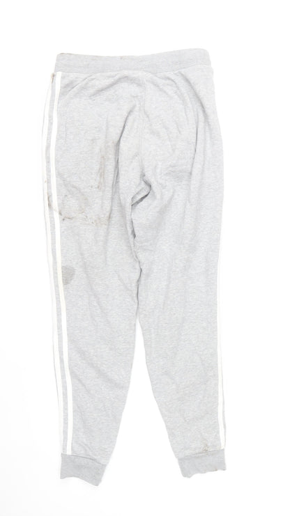 Mens UK Size S adidas Regular Fit Jogger Grey Trousers