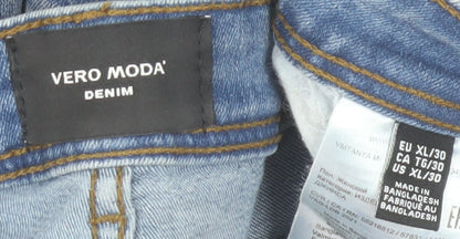 Vero Moda Women Blue Skinny Denim Jeans Size XL 30in Waist
